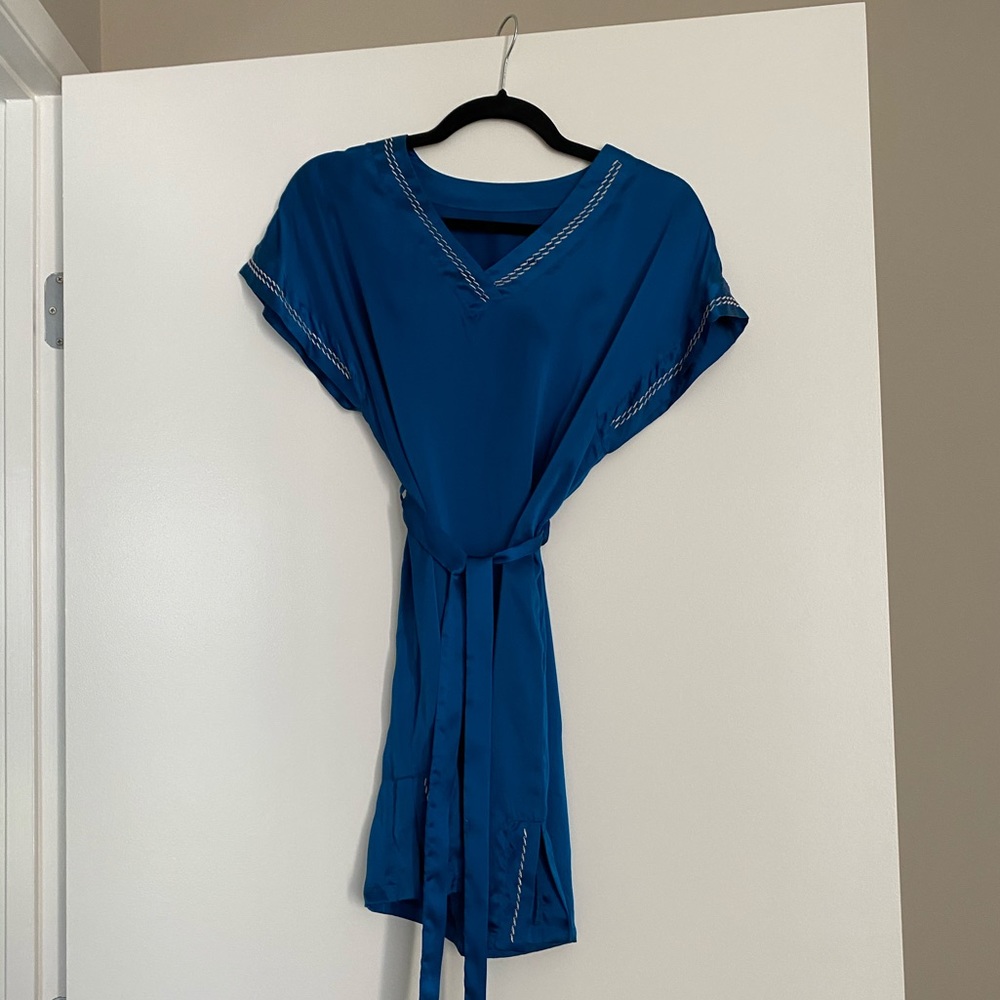 Silk kimono pajama gown